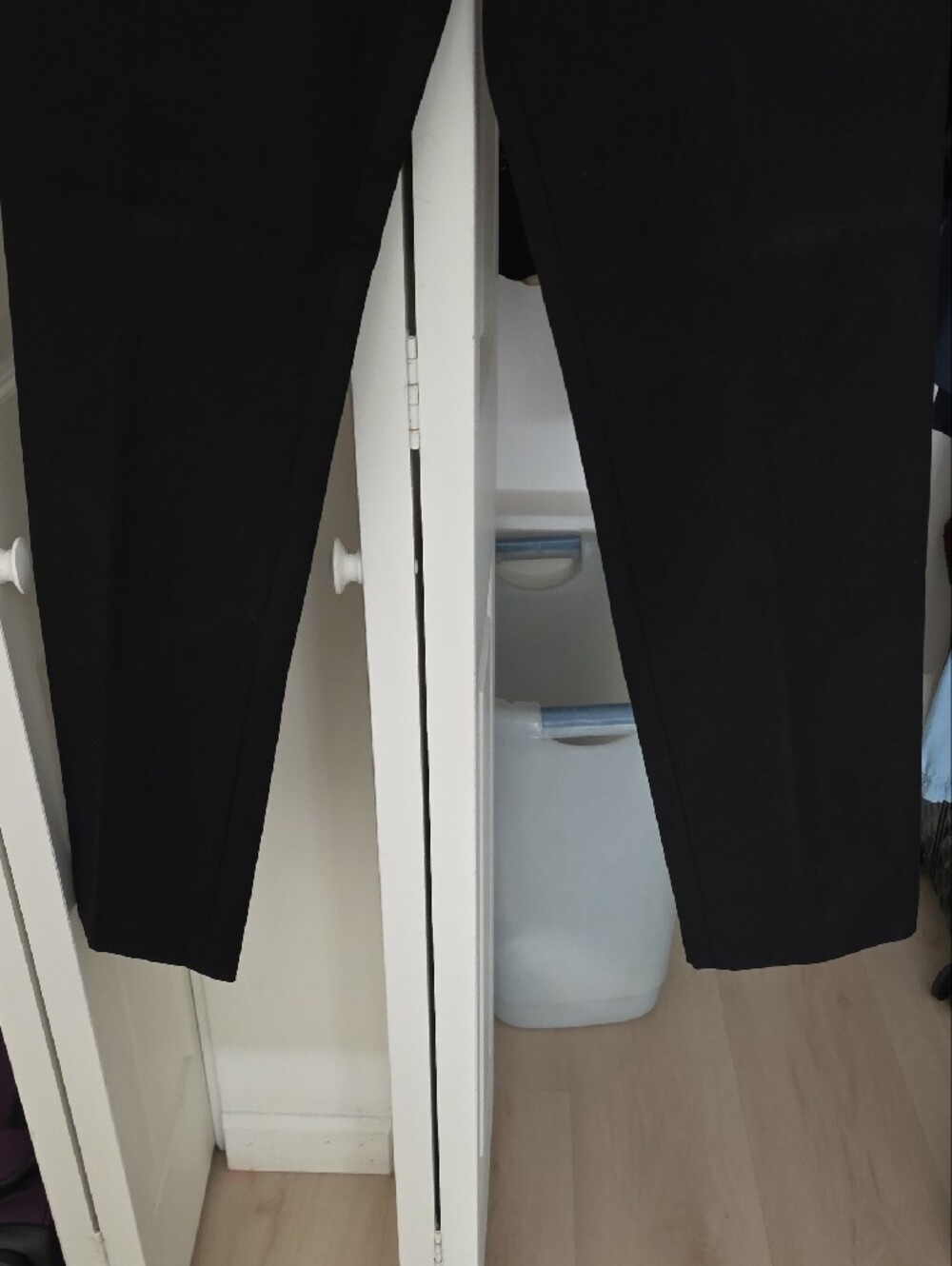 Talbots Black womens Dress Pants - Slim Tapered Fit - Picture 6 of 9